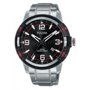 Watch strap Pulsar VJ42-X196 / PHA114X Steel 22mm